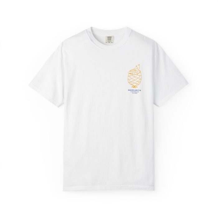 Unisex Garment-Dyed T-Shirt - Pina Colada Vibes, Summer Fun Shirt