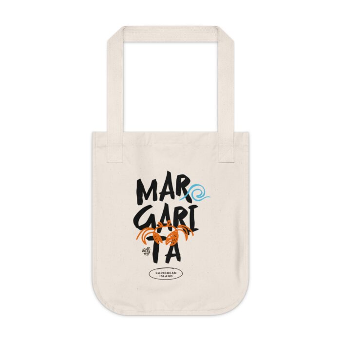 Margarita Organic Canvas Tote Bag - Perfect for Beach Days and Summer Outings