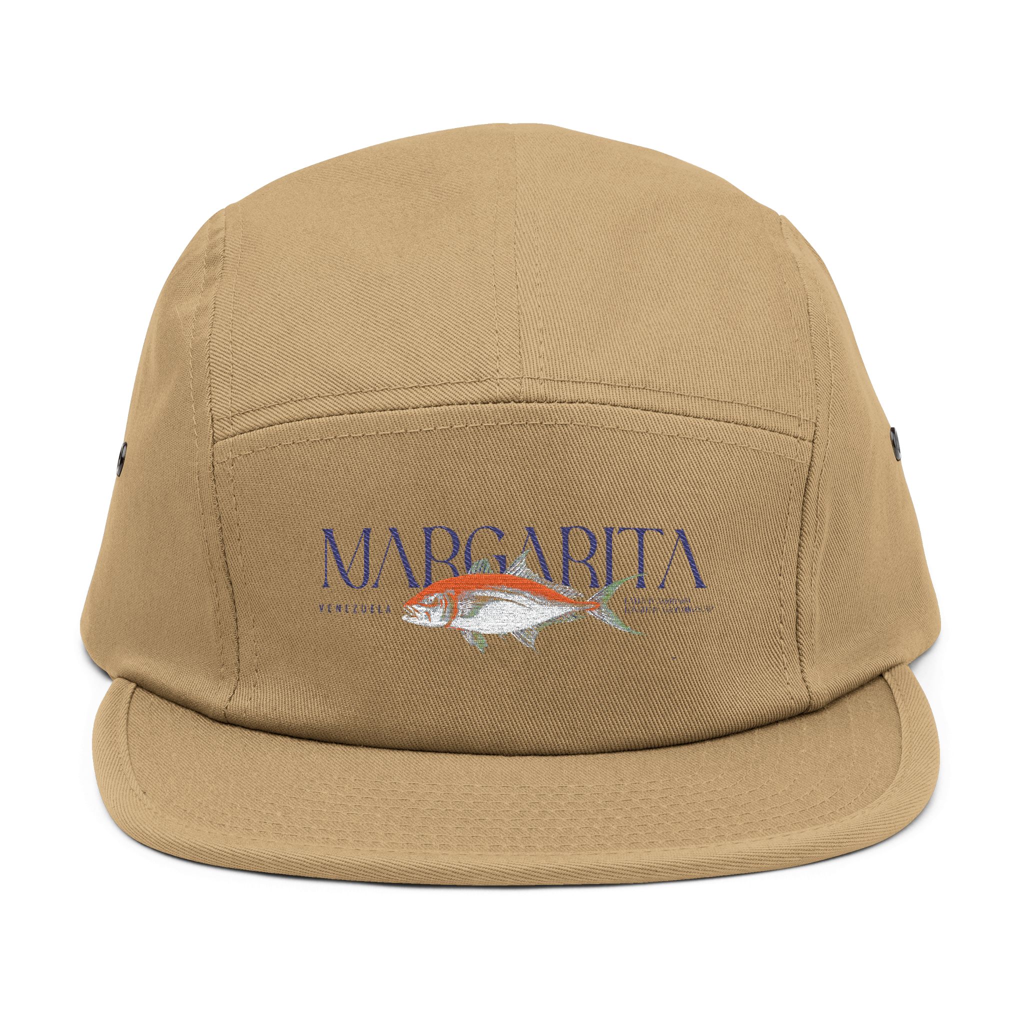 Embroidered 5 Panel Cap – ‘Margarita’ Retro Vibe Hat