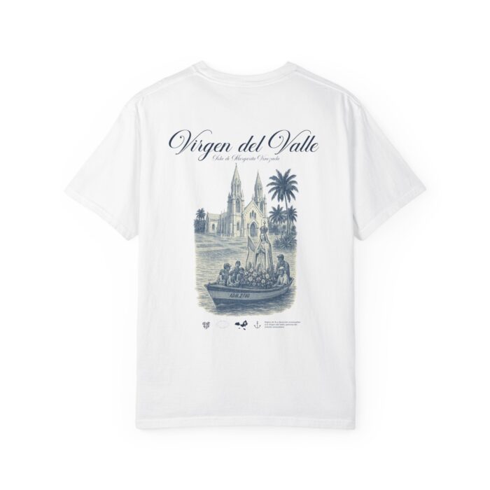 Vintage-Inspired Unisex T-shirt with Virgen del Valle Design, Casual Wear, Gift for Friends, Travel Souvenir, Summer Outing