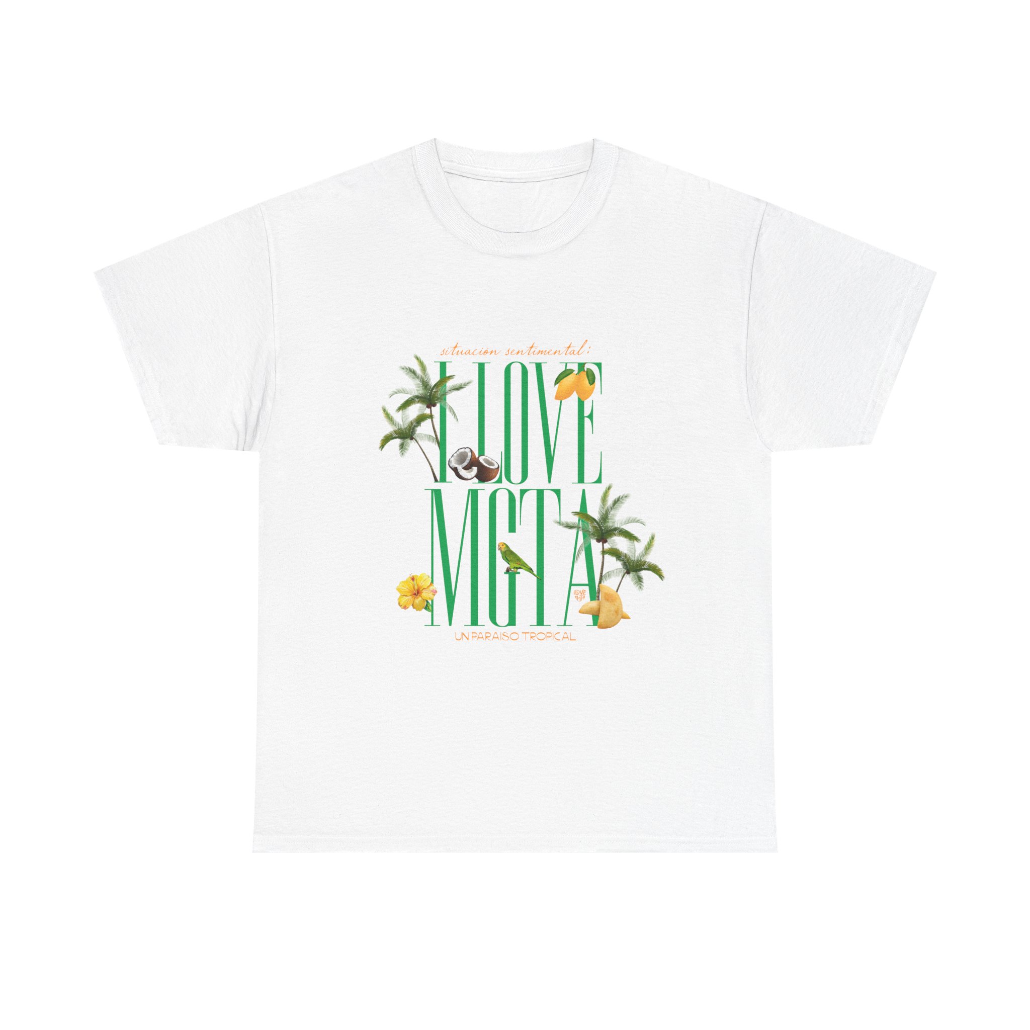 Tropical Love Tee, Summer Shirt, Vacation Apparel, Beachwear, Gift for Him/Her, Casual Outfit