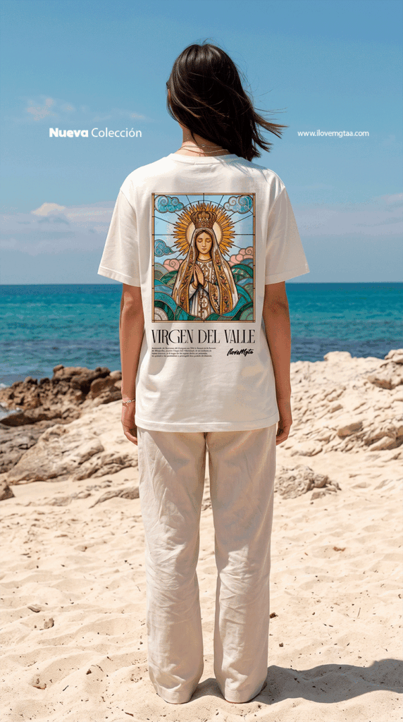 Vitral Virgen del valle