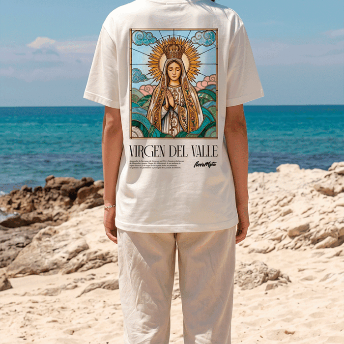 Vitral Virgen del valle